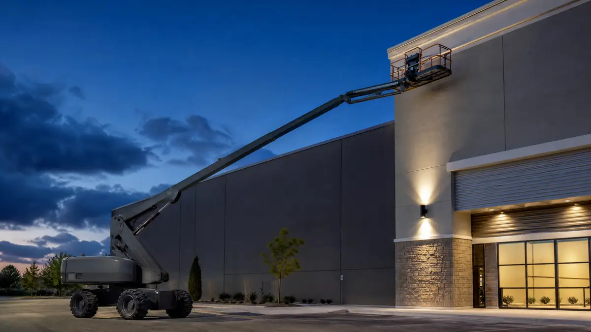Telescopic Boom Lifts jobsite access in Atlanta