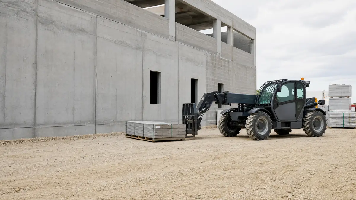 Telehandlers jobsite access in Atlanta
